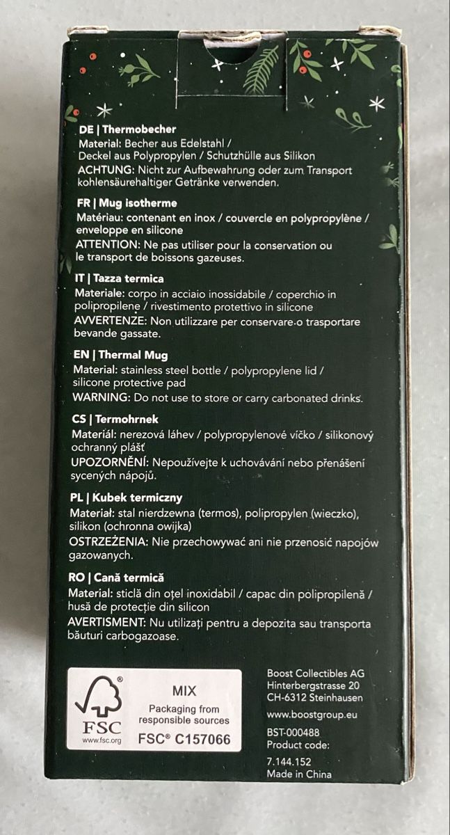 Tazze: Thermosbecher 400 ml neu und originalverpackt – Nuovo e nell'imballaggio originale da Allschwil venduto da Deal_Tiger99 5