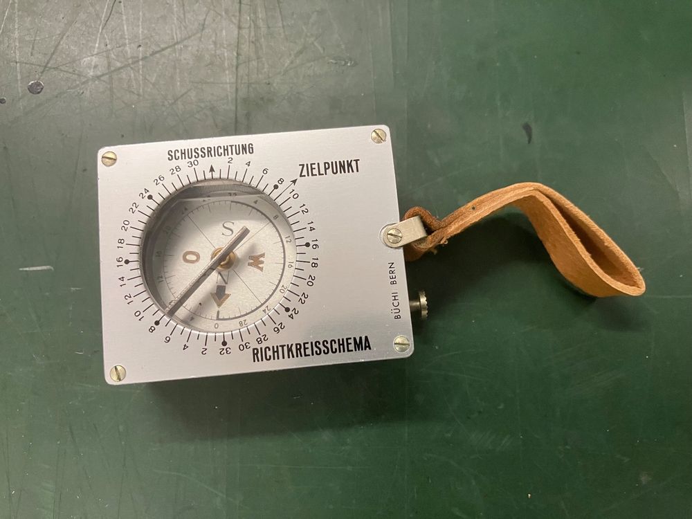 Sitometer Schweizer Armee Bestzustand Neu Kompass Büchi (Gebraucht) in ...