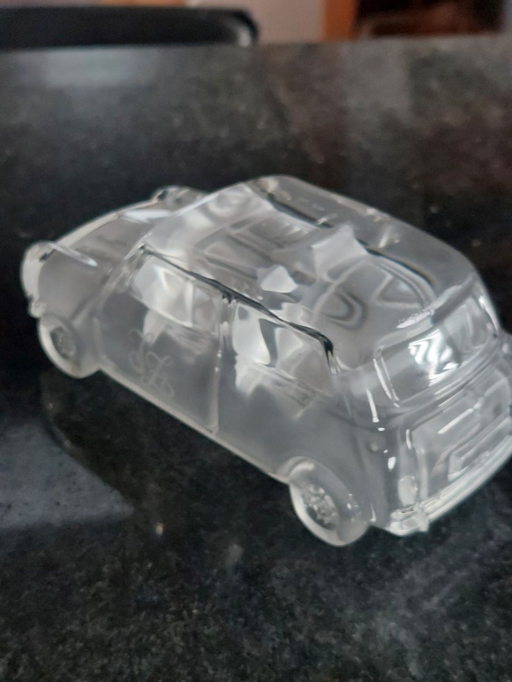 Figurines: Kristallglas Modellauto Austin  Mini Cooper von Hofbauer – D'occasion à Hergiswil NW par maiette-23.N 4