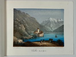 Chillon Briquet & Fils Souvenir Suisse Cuvillier / Lemercier