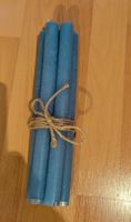 Bündel blaue Kerzen, rustikal, für gemütliche Abende🕯️