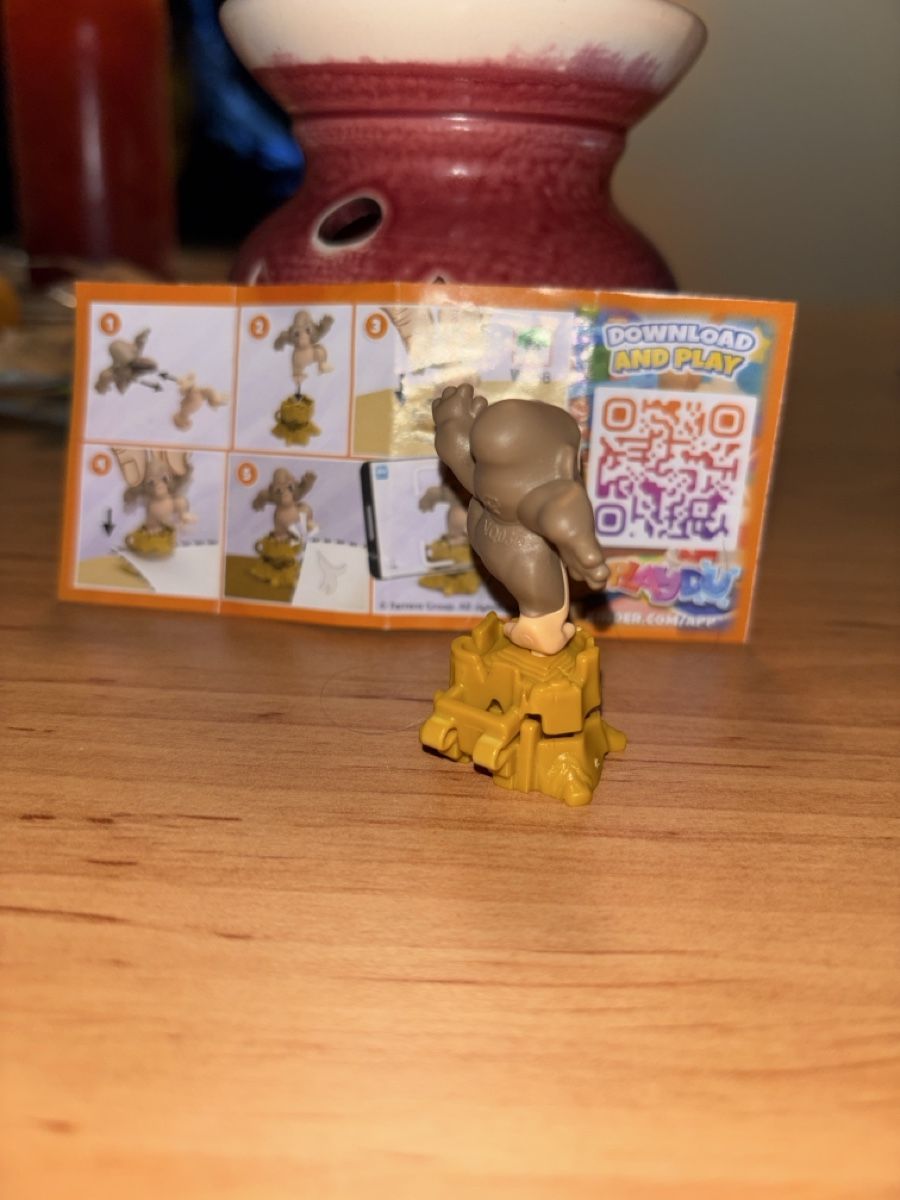 Statuette: Kinder Überraschung Figur - Affe auf Baumstamm,Top! – Nuovo e nell'imballaggio originale da Köniz venduto da Vamp-Wer 1