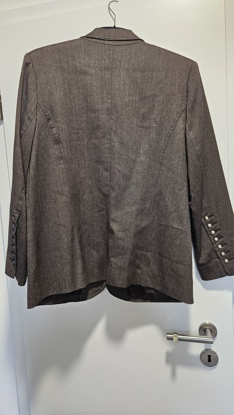 Giacche: Blazer marrone tg.42 misto viscosa – Usato da Melano venduto da H-Sara 1