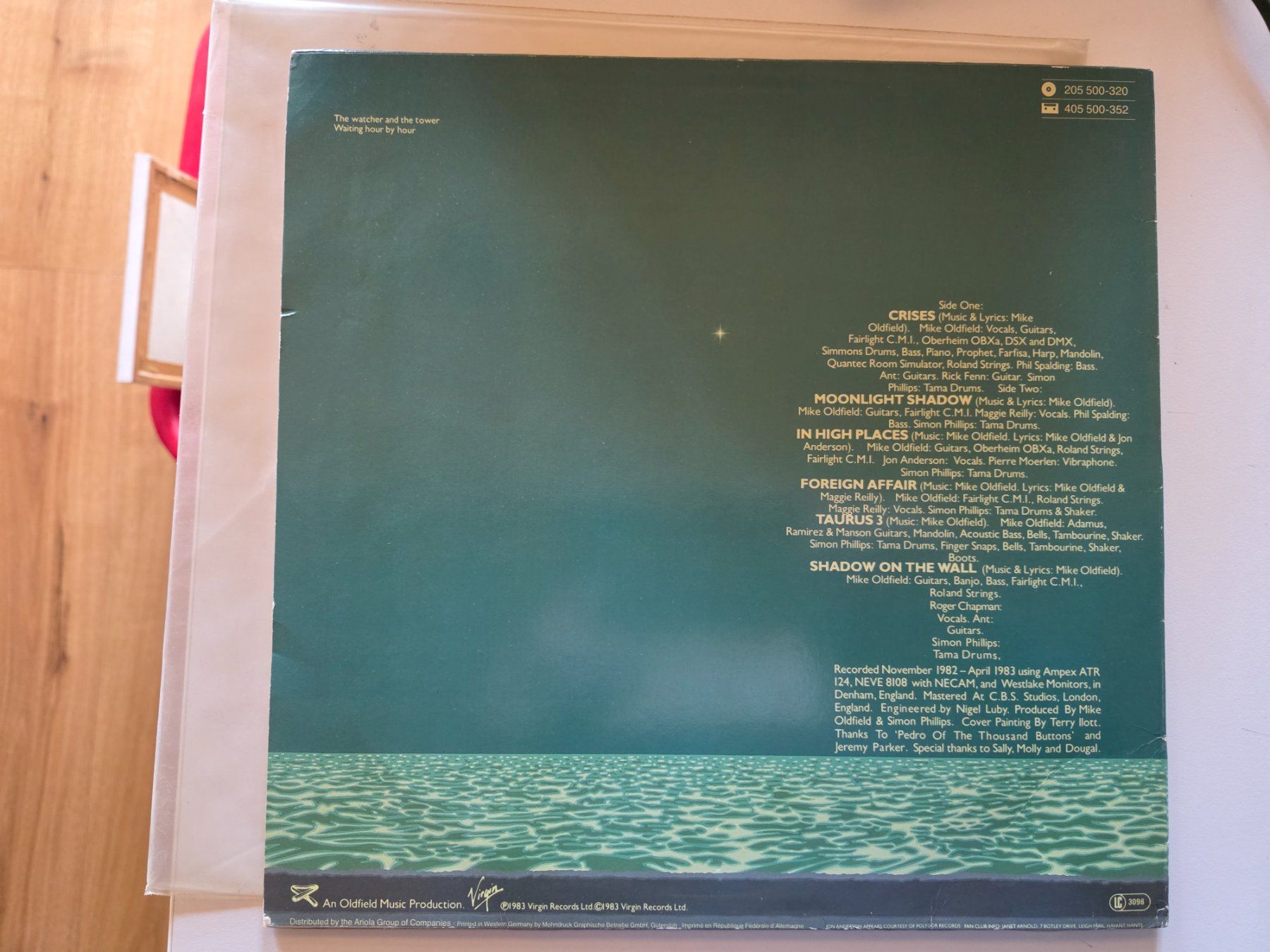 Dischi in vinile: Vinyl LP Crises - Mike Oldfield - 205500 – Usato da Walterswil BE venduto da Lonitti 1