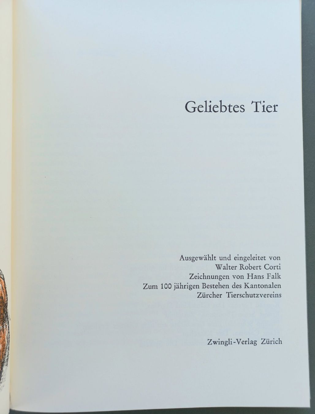 Libri: Buch - Geliebtes Tier – Usato da Niederuzwil venduto da lubimaja 1