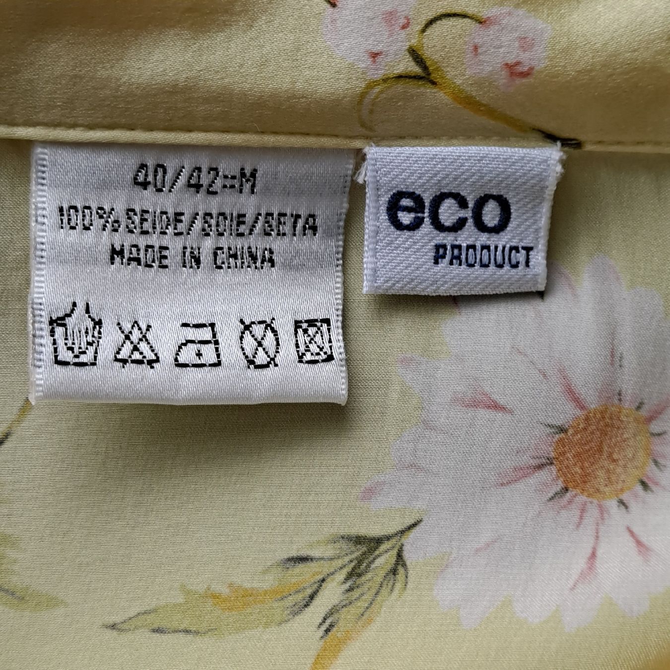 Camicette: Seidenbluse Gr. M eher L 100% Seide  – Usato da Liestal venduto da Mas-Y-Mas 1