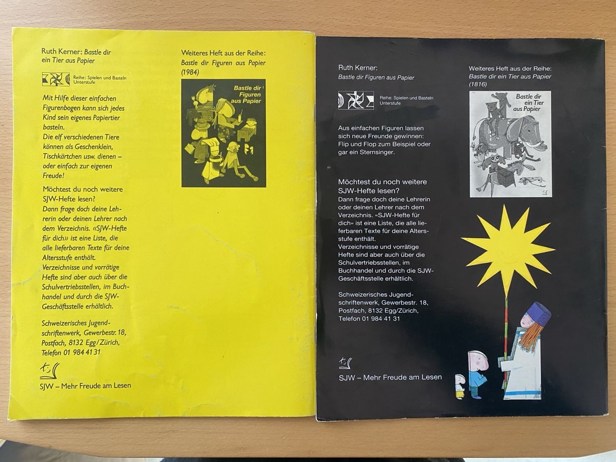Libri: 2x Bastelbuch "Bastle dir..."SJW-Hefte, Vintage,Top! – Usato da Leibstadt venduto da Shopcity 1