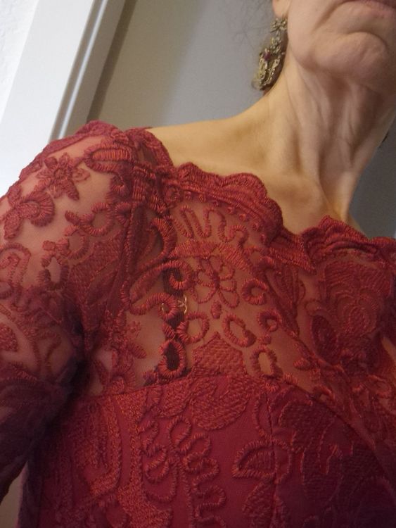Vestiti: Superbe robe dentelle rouge t.36 – Nuovo (secondo la descrizione) da Crassier venduto da steff2000 3