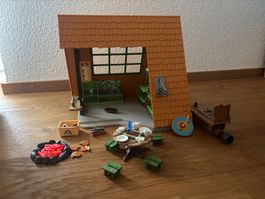 Playmobil Camping Hütte mit Zubehör
