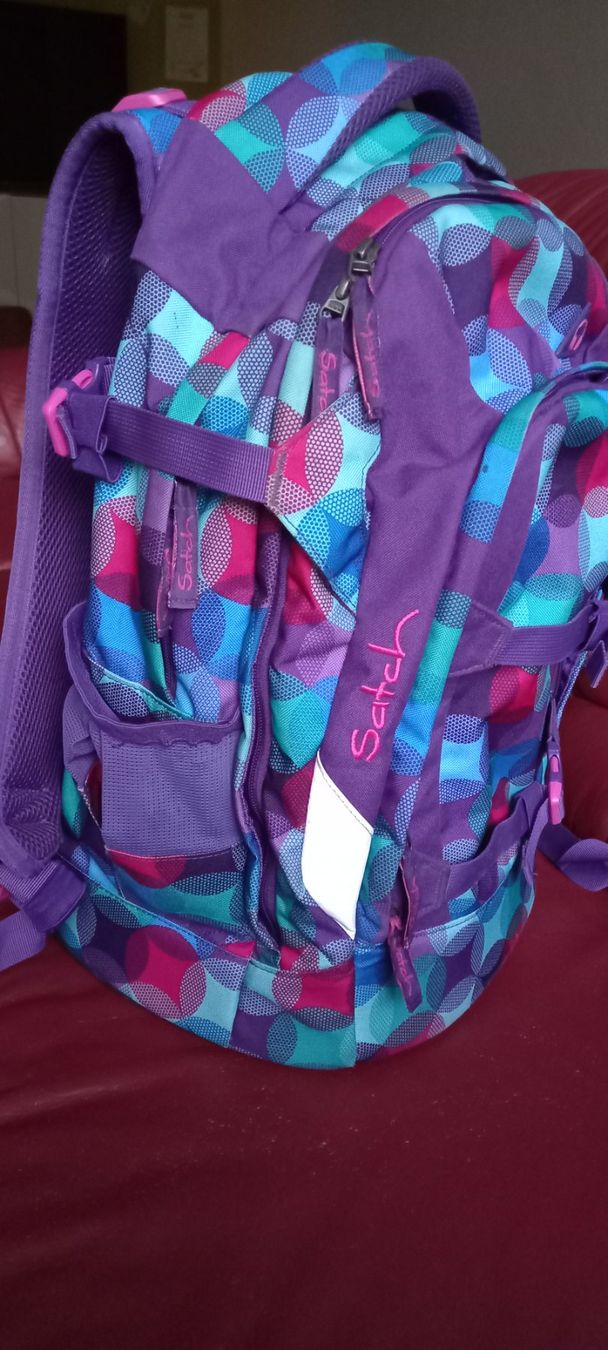 Satch Borse & Zaini: Schulrucksack Satch bunter Print **wie Neue – Usato da regensdorf venduto da nacobra 3