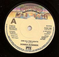 Summer Donna: Dim All The Lights 7"
