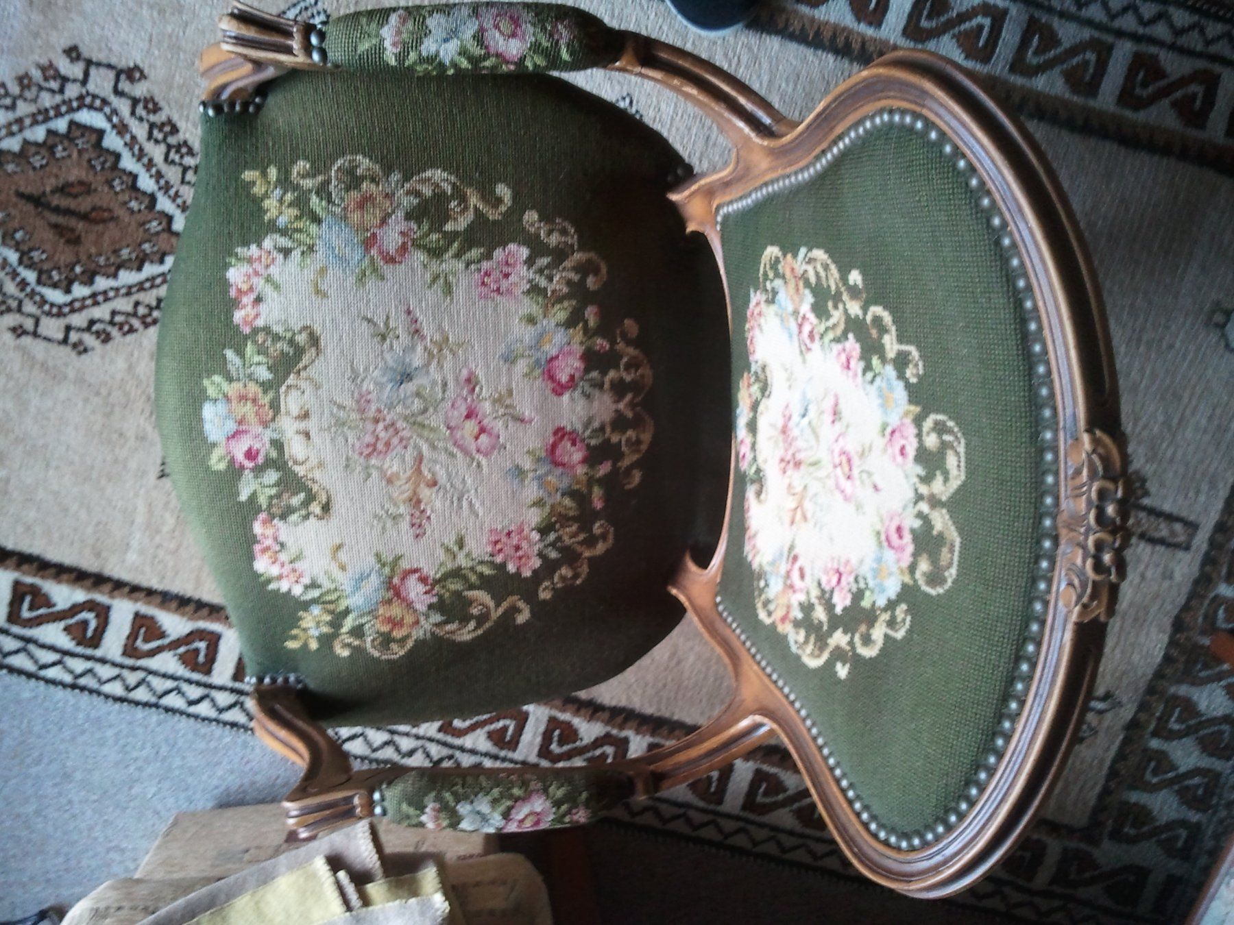 Sedie: Barockstuhl mit Armlehne. – Usato da Beatenberg venduto da fancy10 7