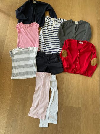 Kleiderpaket, 9 Teile, Mädchen, 4-6 Jahre, 110 cm - 118 cm