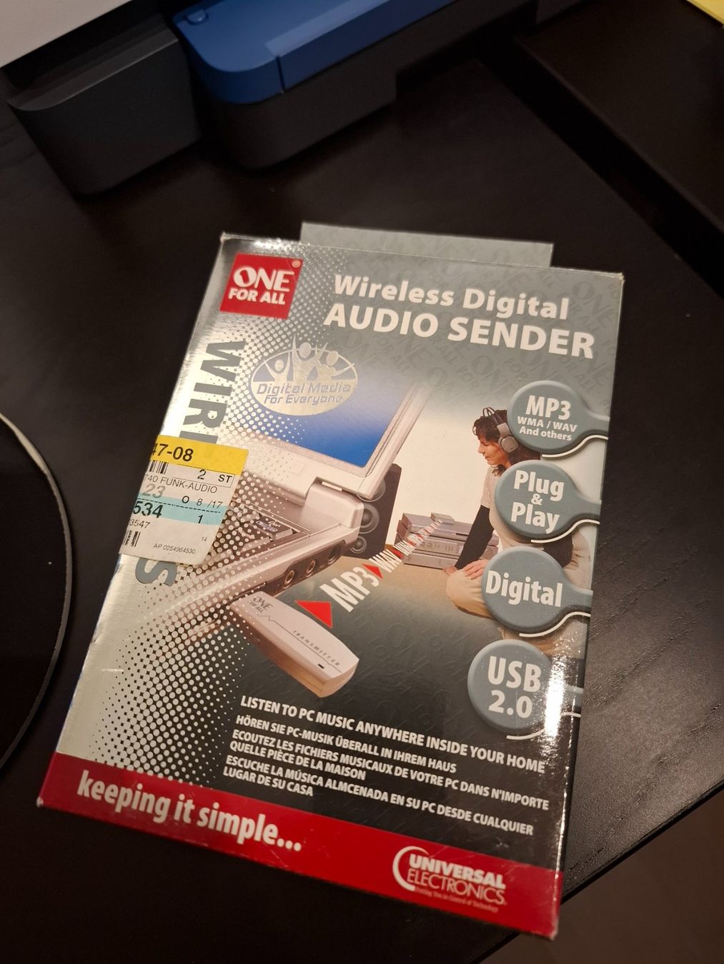 Lettore multimediale & Streamer: Wireless Digital AUDIO Sender - ONE for all – Usato da Uster venduto da Mamuch