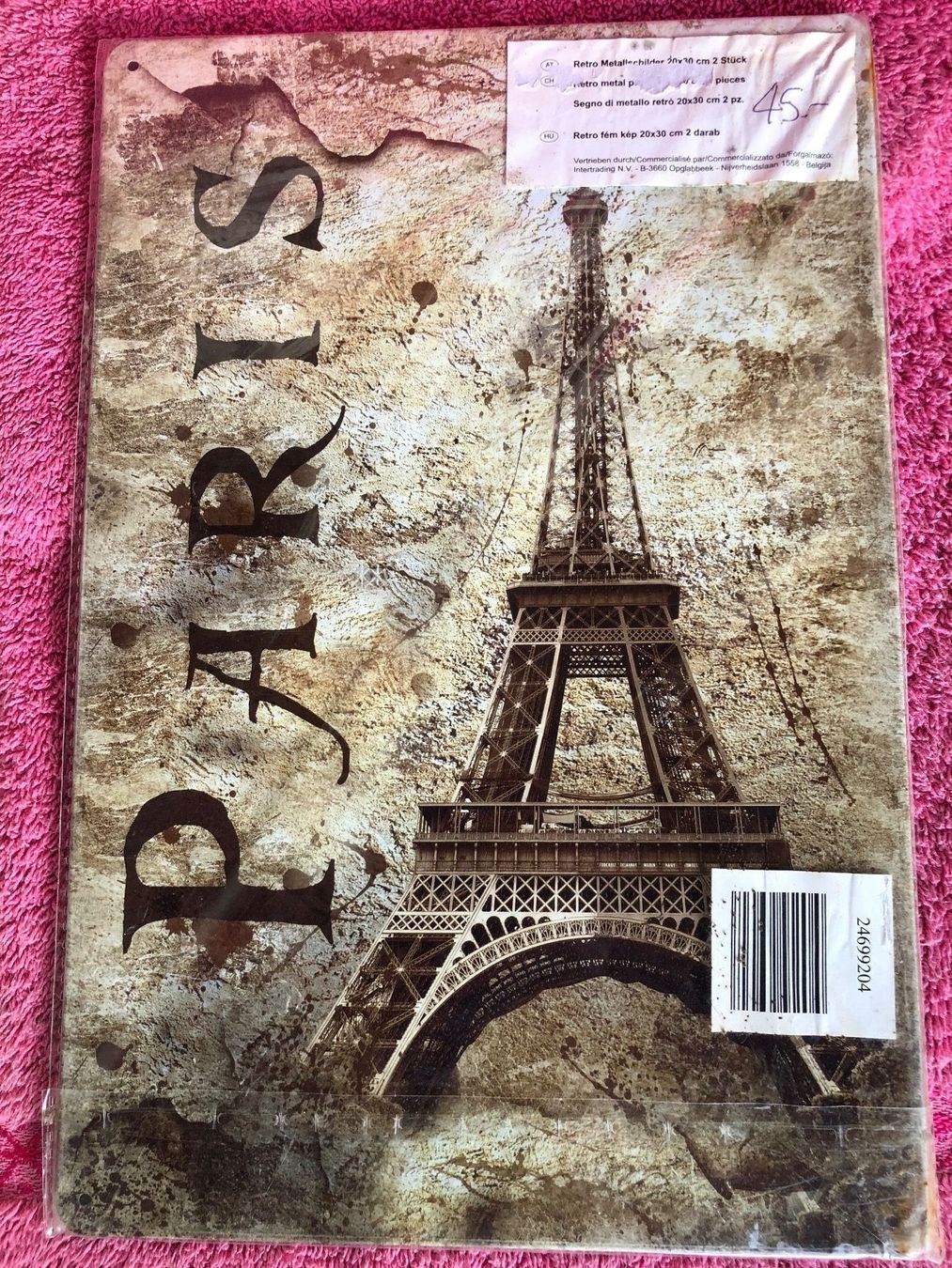 Insegne: Paris eifelturm Frankreich – Nuovo (secondo la descrizione) da Reinach AG venduto da rares75
