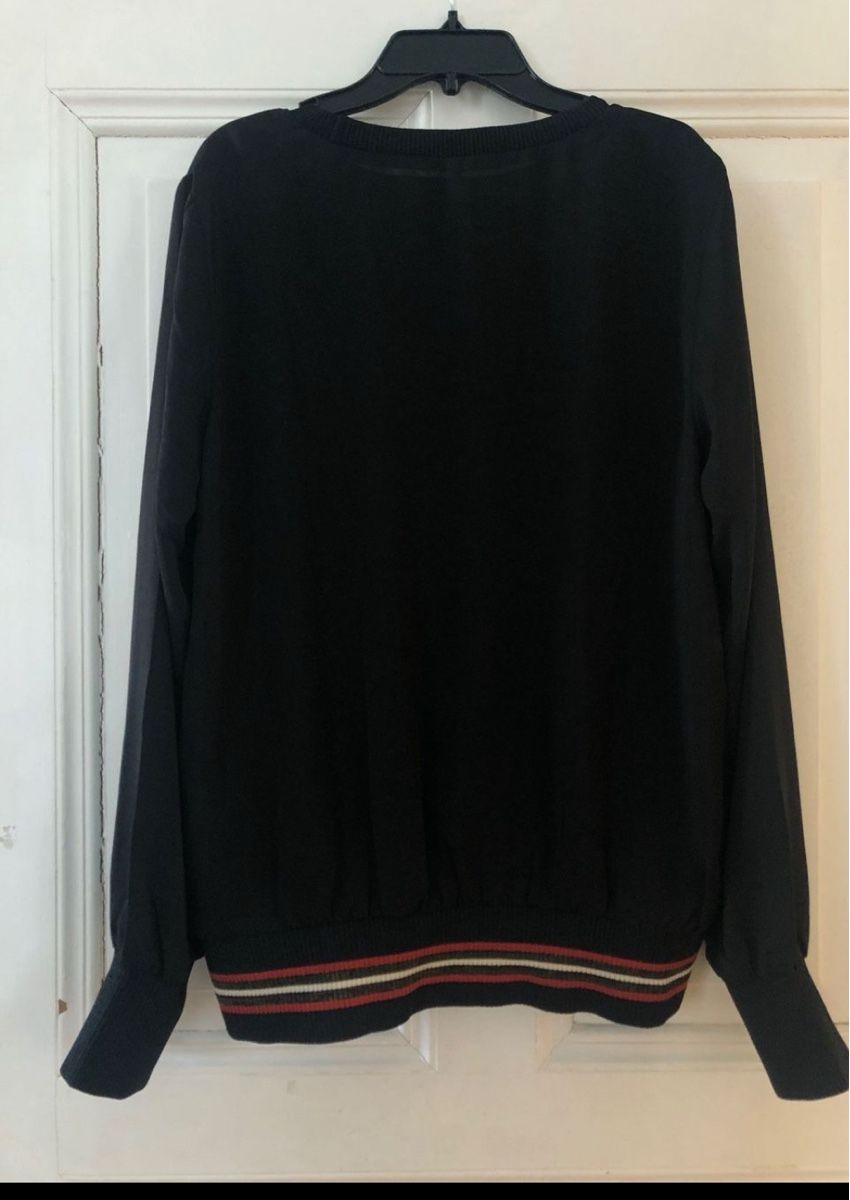 Maison Scotch Camicette: Scotch & soda maison scotch blouse noir – Usato da Prangins venduto da Leelou11 1