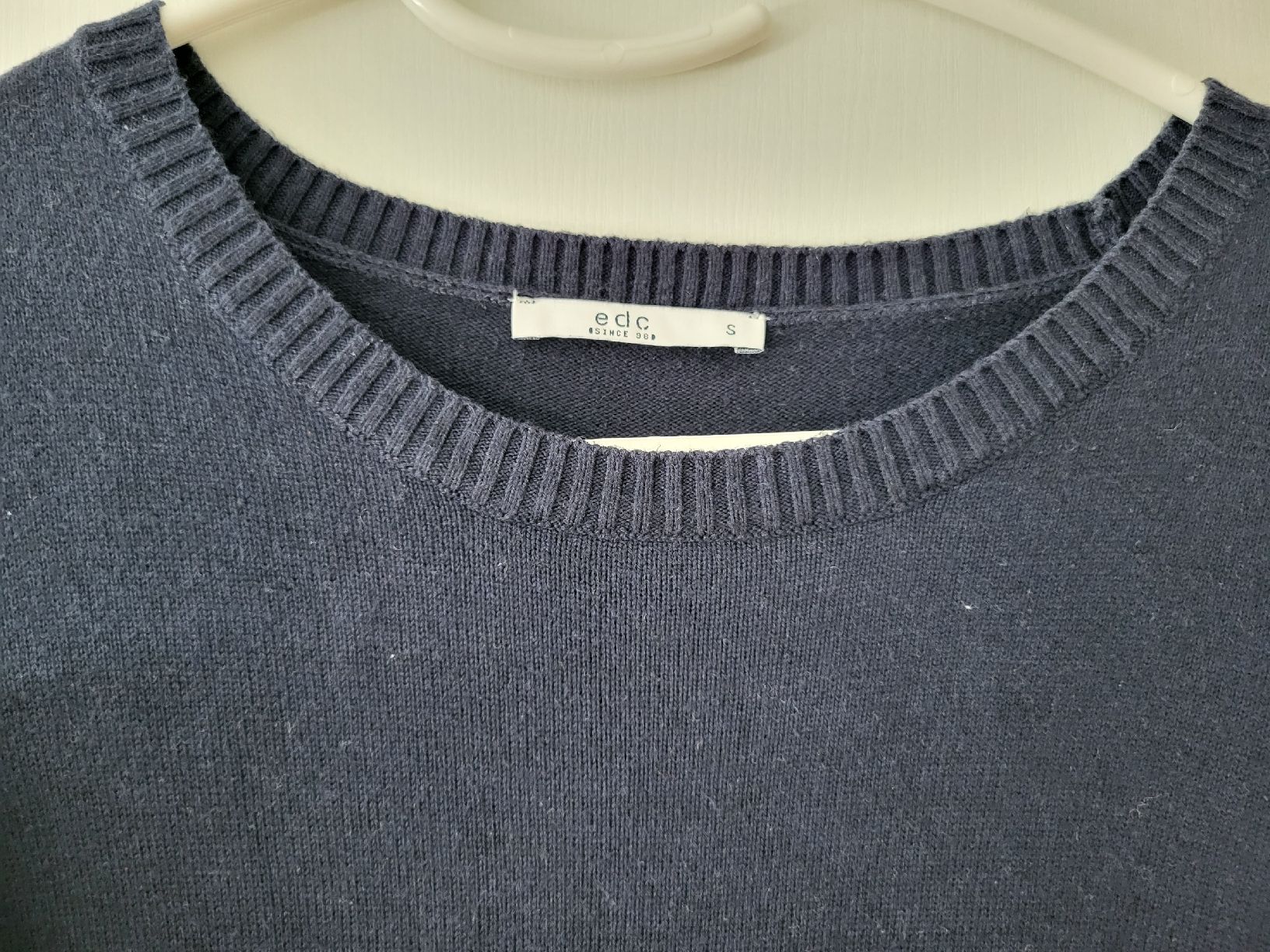 Esprit Kleider: Edc Strickkleid, Gr. S, Dunkelblau,  Herbstkleid – Gebraucht aus Zürich von Mada45 1
