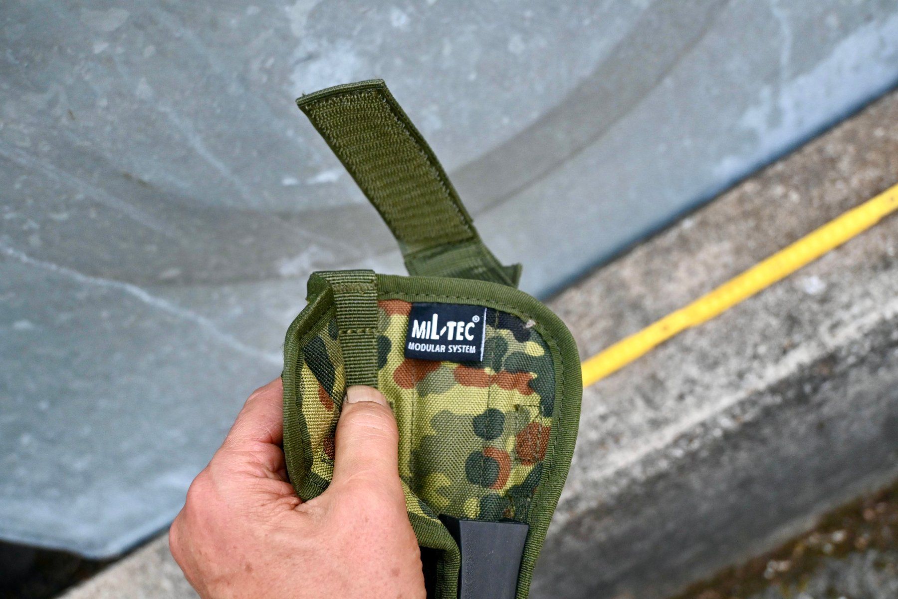 Tiro a segno: PISTOLENHOLSTER Mil-Tec MODULAR SYSTEM guter zustand – Usato da Pfaffhausen venduto da mono_rec 2