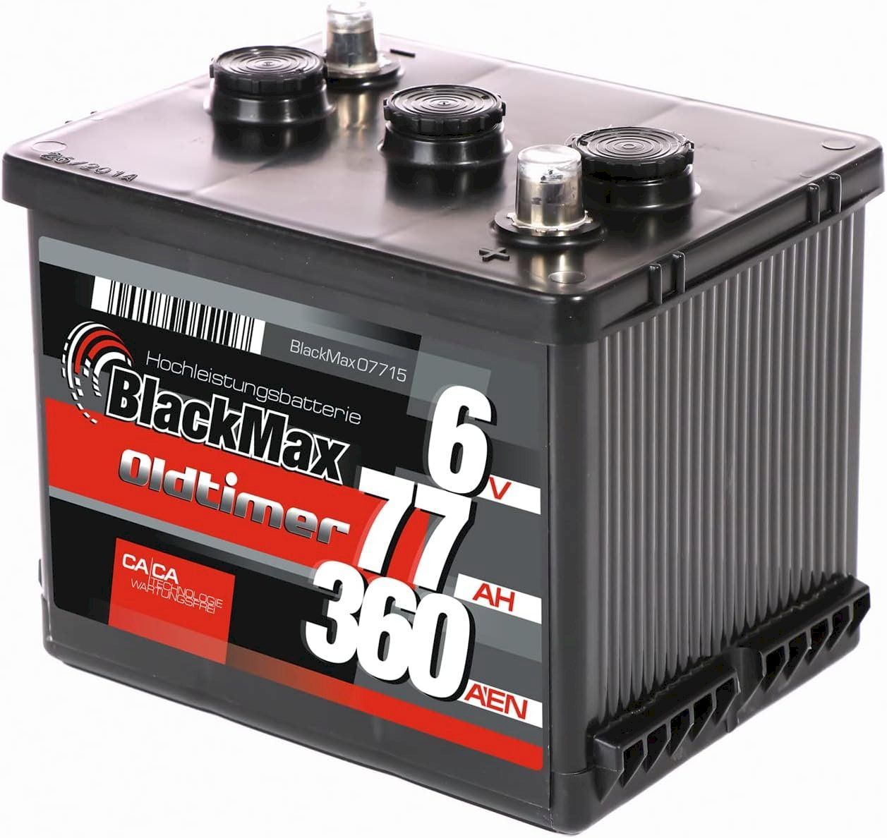 Batteries: BlackMax Oldtimer 6V 77Ah – Neuf avec emballage d'origine à Bottighofen par zaap 2
