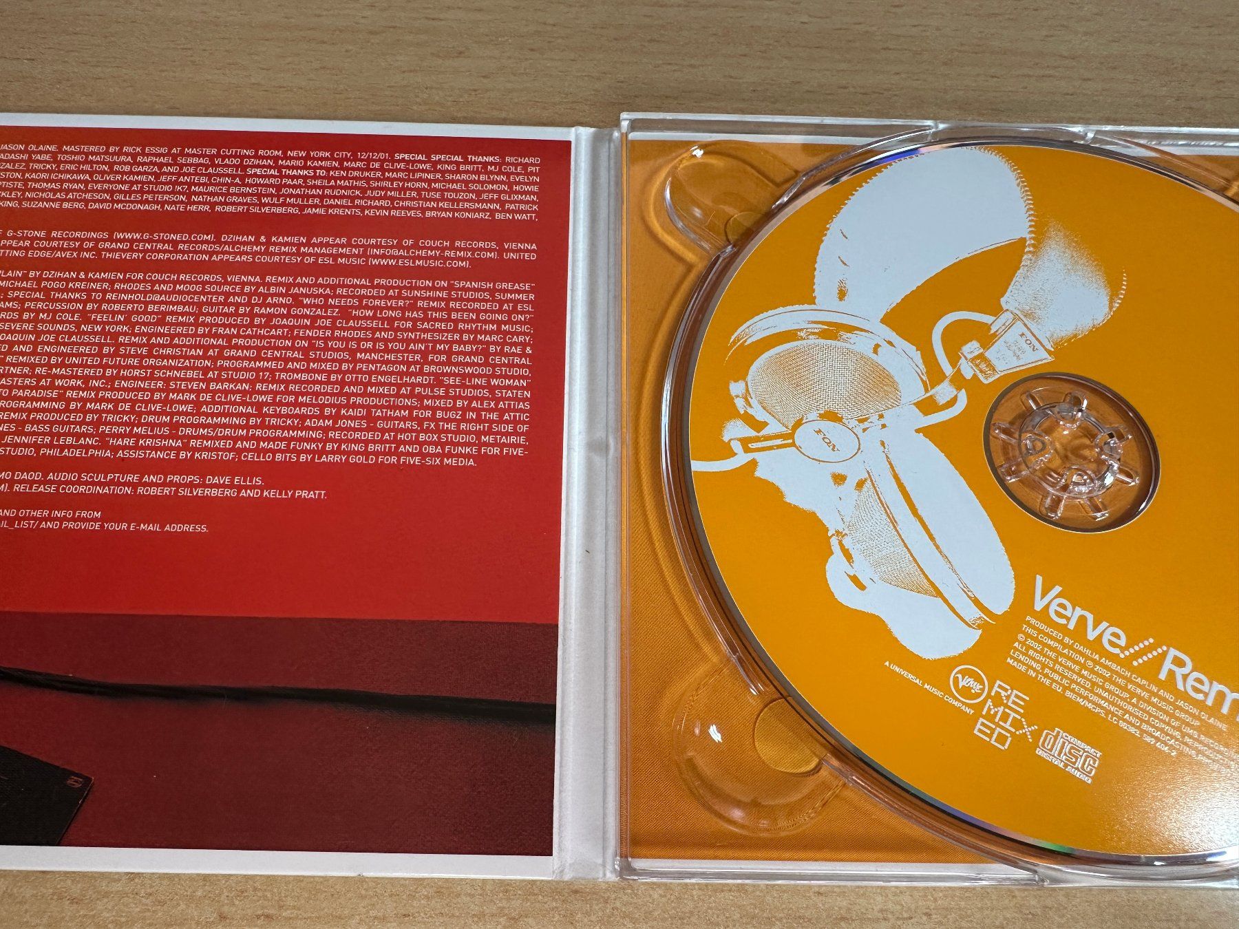 CD: K9 Various – Verve // Remixed – Usato da Rikon im Tösstal venduto da Alpenmutz 2