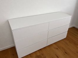Weisse Kommode wegen Umzug zu verkaufen