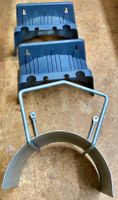 Schlauch-Wandhalter - 2 Kunststoff - 1 Metall