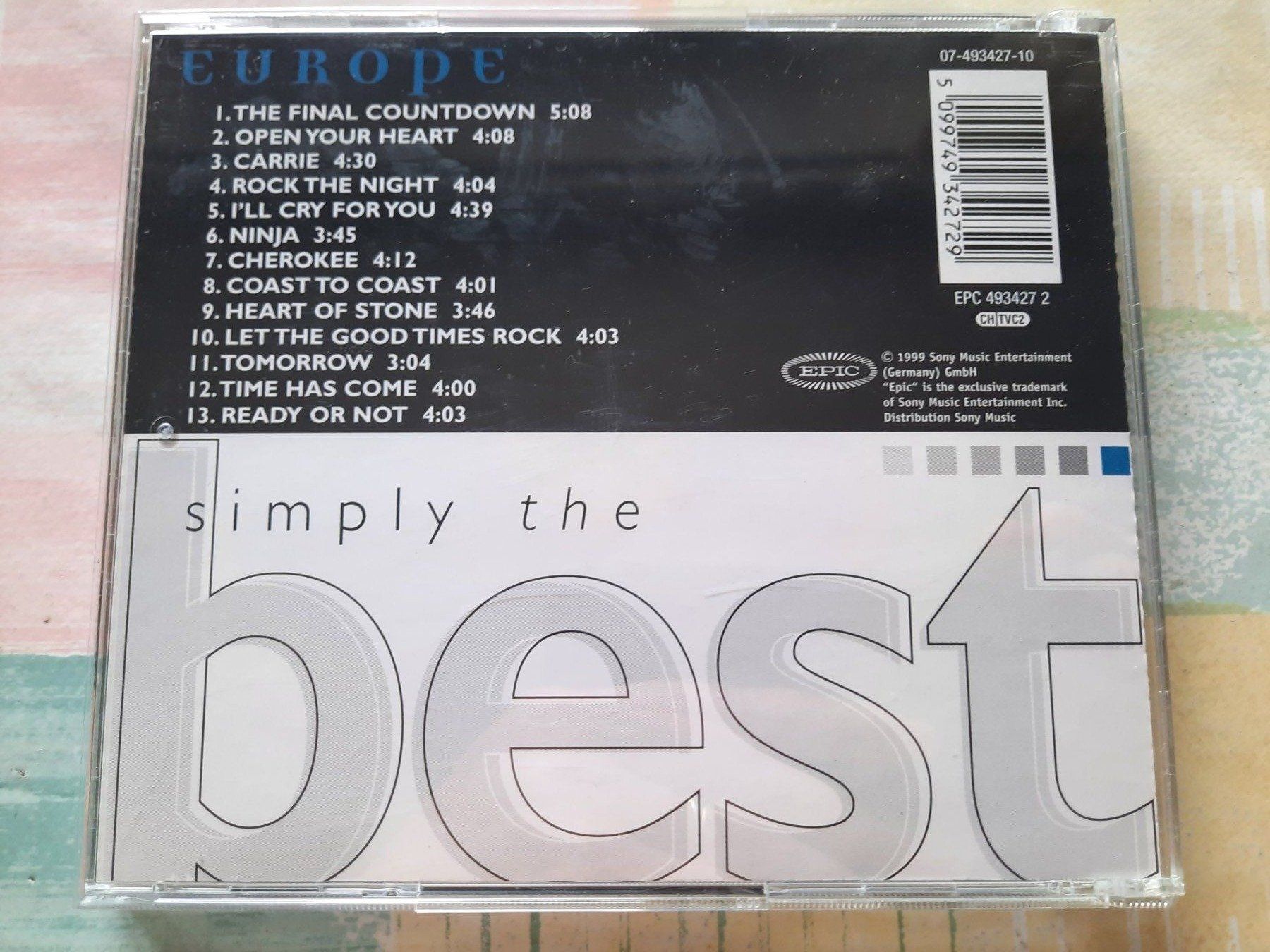 CD: Cd Europe - Simply the best – Usato da Pully venduto da bro_n52j 1