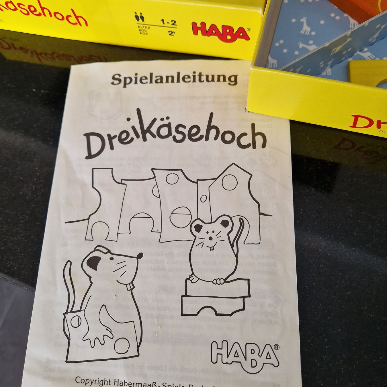 Haba Giochi: HABA DreiKäsehoch Spiel – Usato da Gränichen venduto da sunchi07 2