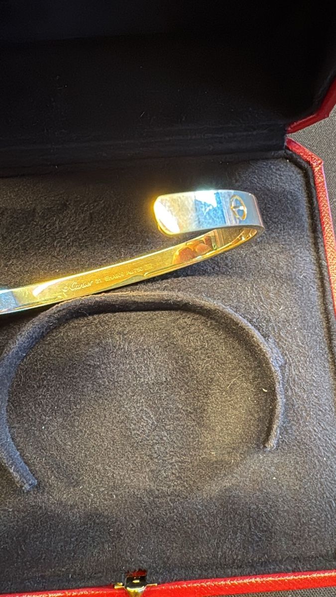 Cartier Armbänder & -reifen: Cartier Love Cuff, Gelbgold, Full set – Neu (gemäss Beschreibung) aus St. Gallen von Viste 3