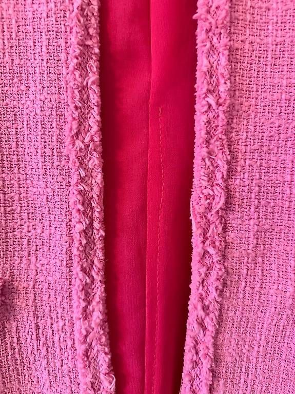 Zara Cappotti: Zara Basic Tweed Mantel in Rosa, Gr. S. – Nuovo (secondo la descrizione) da Zürich venduto da carmen_kandey_Insta 3