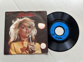 BLONDIE DEBBIE HARRY tolle Single Kult Heart of glass Top