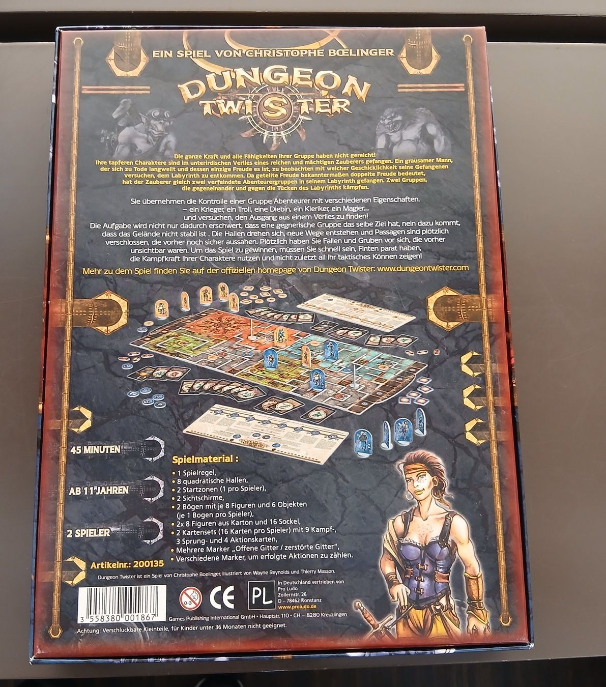 Giochi: Dungeon Twister – Usato da Luzern venduto da Avacont 1