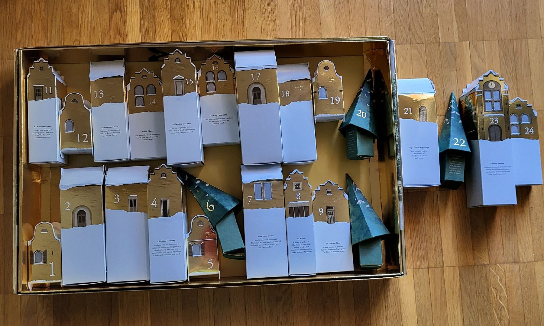 Kalender: Adventskalender 24 Fenstern – Gebraucht aus Winterthur von Baer49 3