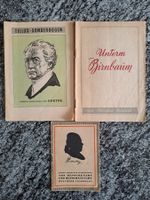 Alte Heftchen Goethe, Fontane, Lichtenberg