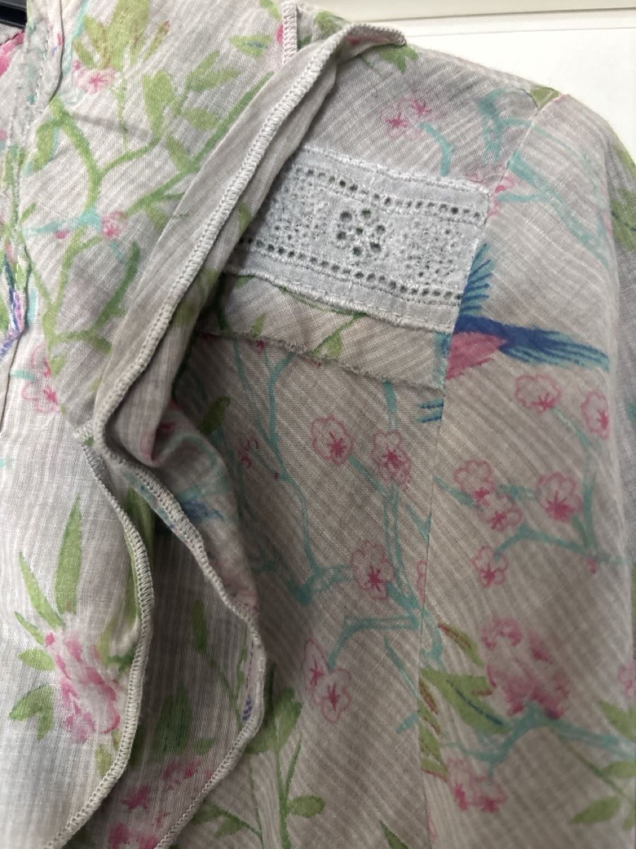 Nile Camicette: Nile Bluse, Gr. S, Grau – Usato da langenthal venduto da rundholz7 2