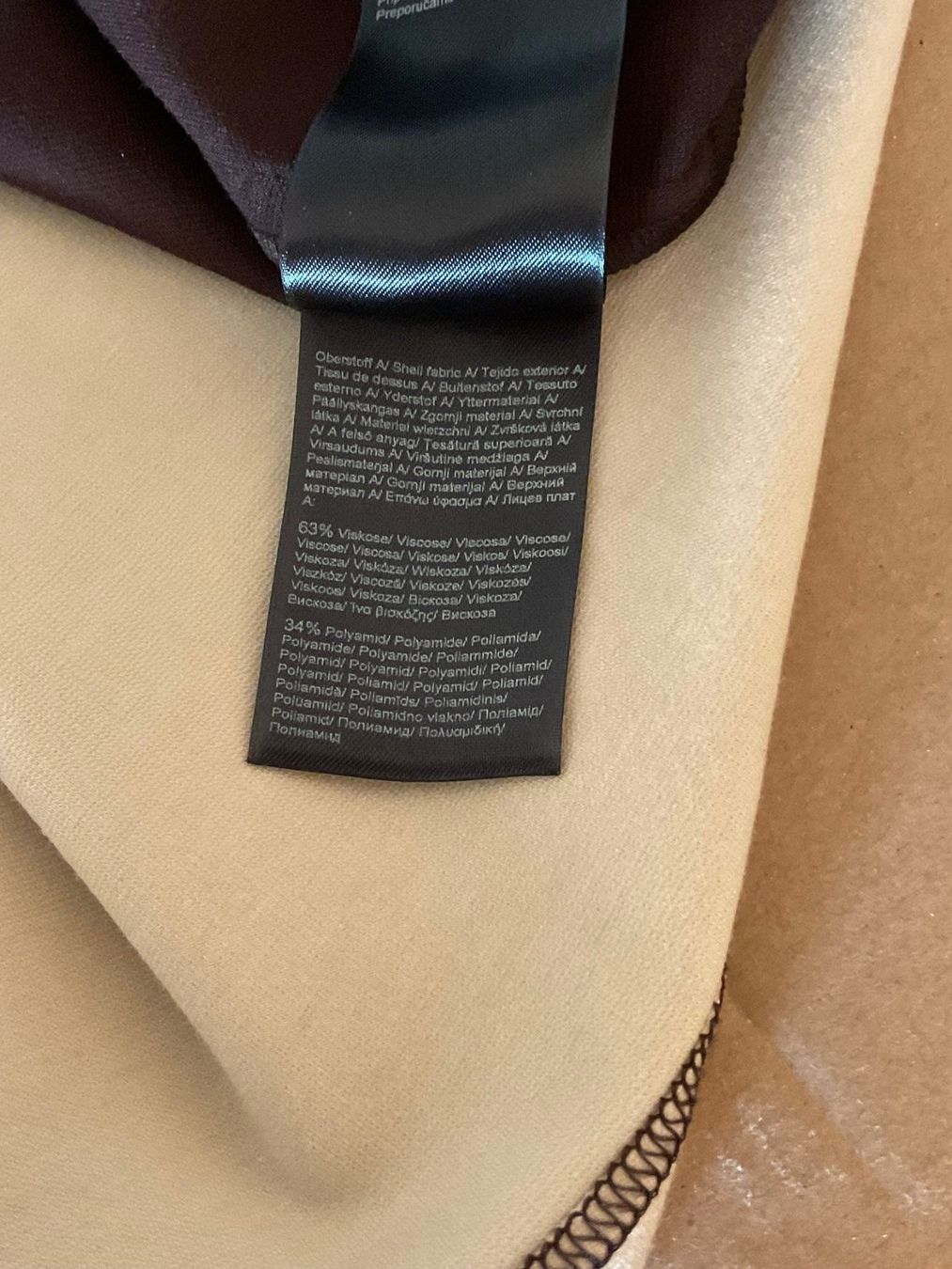 S.Oliver Robes: Braun/beiges Kleid – Neuf (Voir description) à Baar par Aatina 4