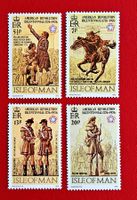 ISLE OF MAN ENGLAND GROSSBRITANNIEN BICENTENNIAL USA 1976**