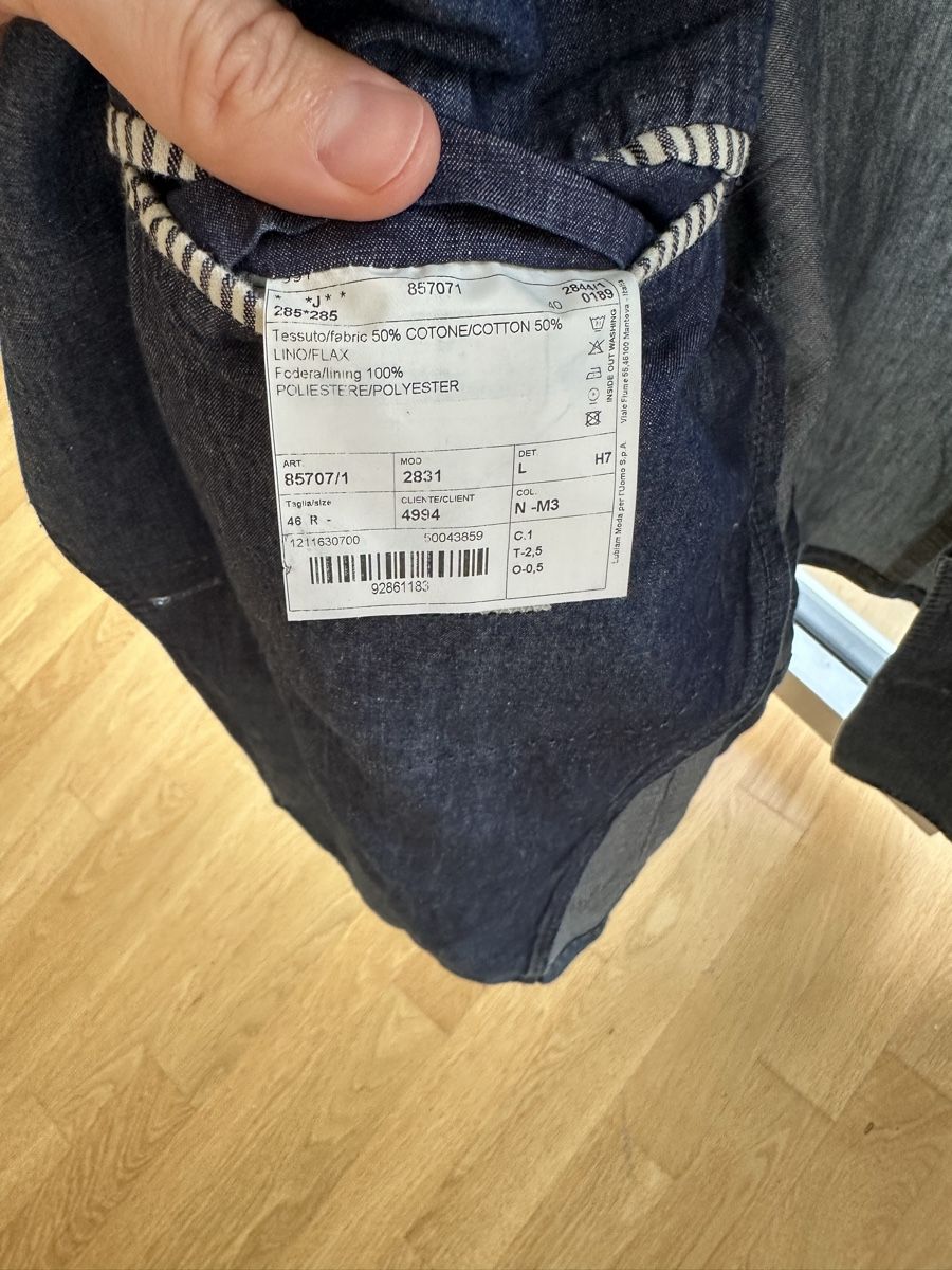 Giacche: L.M.B 1911 Double-breasted TOM jacket - denim blue – Nuovo (secondo la descrizione) da Carouge GE venduto da cytoplan 3