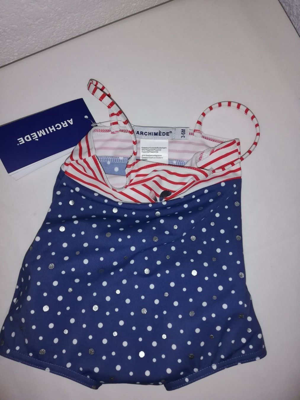 Costumi da bagno: Archiméde Badeanzug Gr 3-6monate Neu ab 1.- – Nuovo (secondo la descrizione) da Schweizersholz venduto da freyle1 3