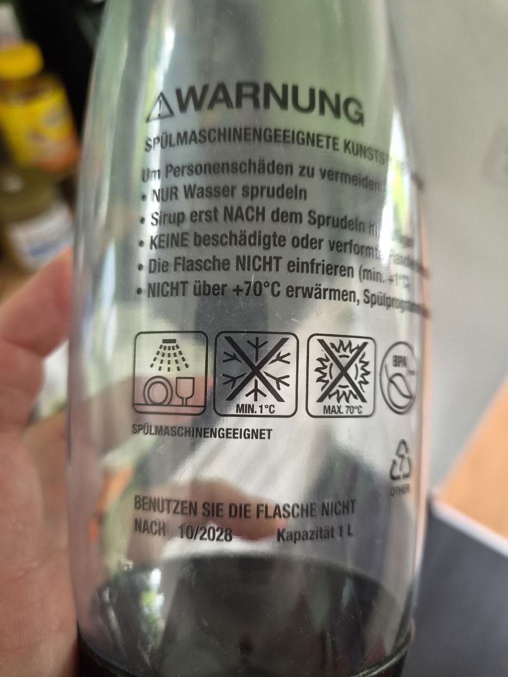 Sodastream Altro per la casa: SodaStream Kunststoffflasche 840ml 2x – Usato da Seon venduto da Julia87 1