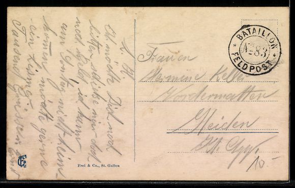 Cartoline postali: AK Schönengrund, Dorfansicht – Usato da Berlin venduto da bartko-reher 1