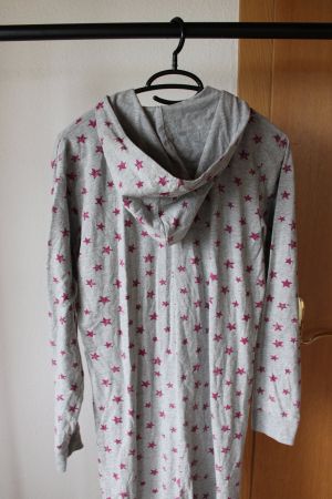 Jumpsuit grau mit Sternen