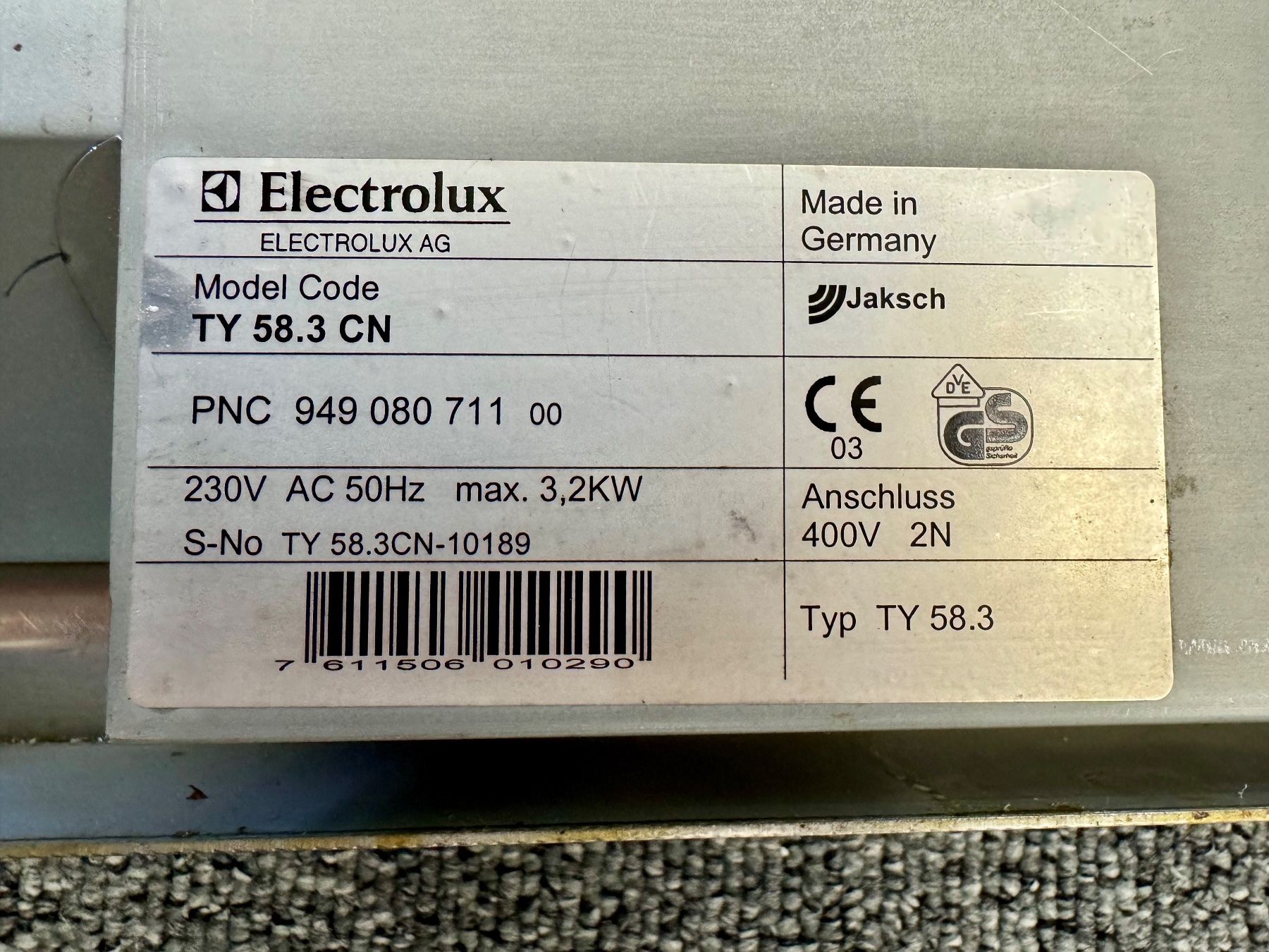 Electrolux Cucine: Teppan Yaki Grillplatte – Usato da Amlikon-Bissegg venduto da P_8514 4