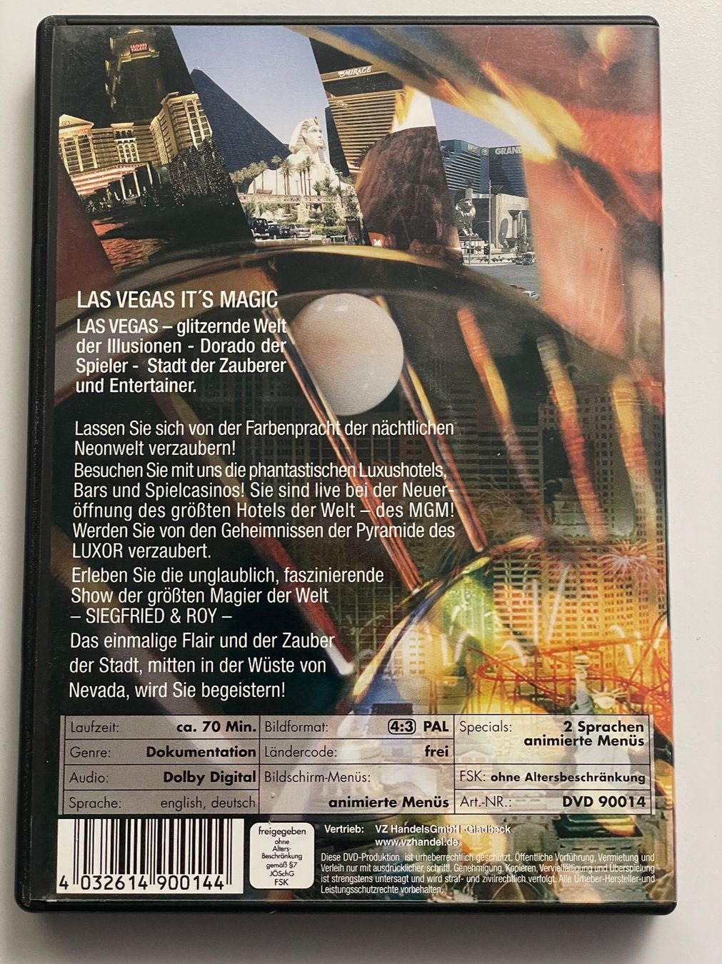 Tous les DVDs: Siegfried & Roy – D'occasion à Muri b. Bern par AdidasCollector 2