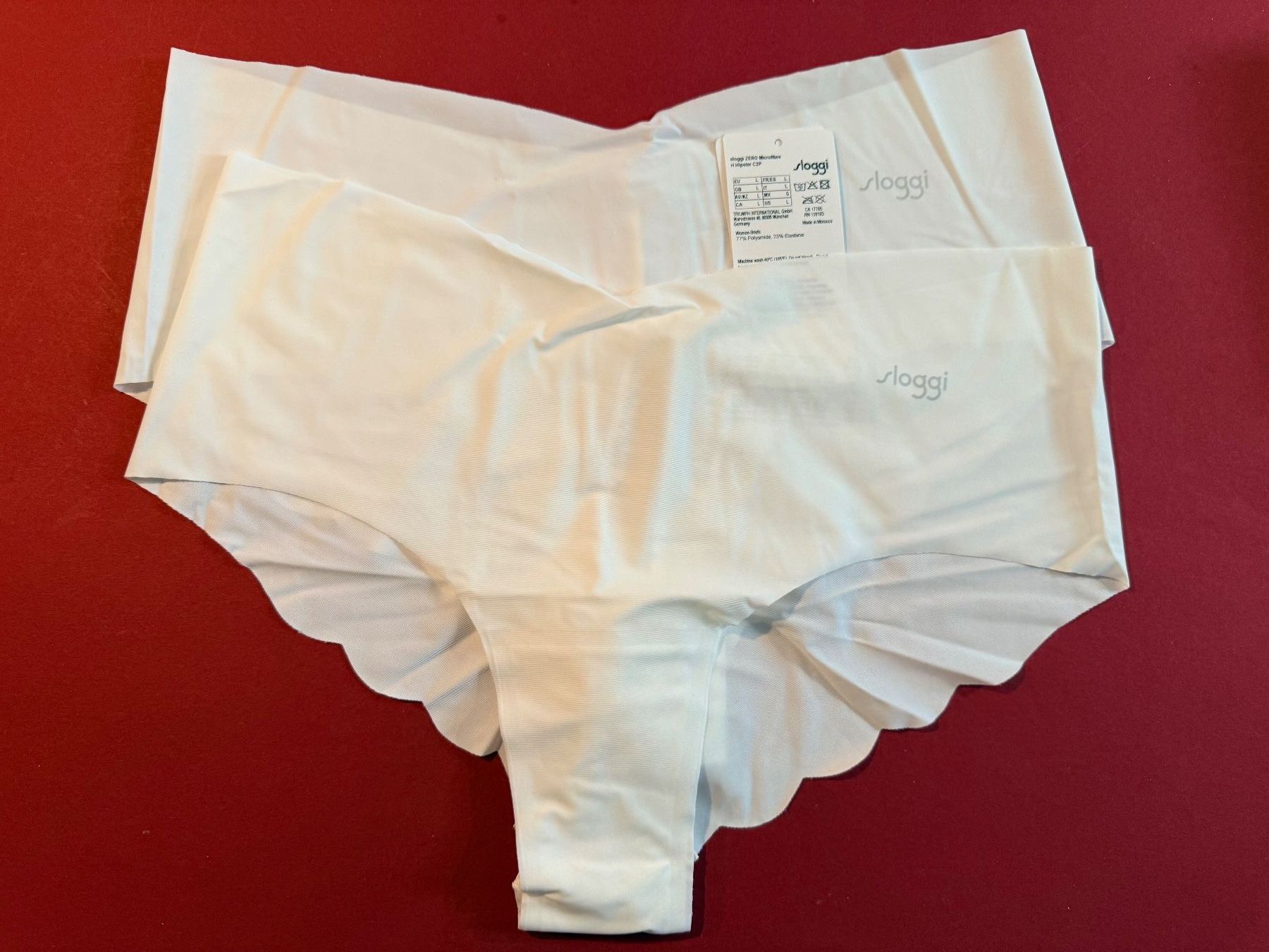 Sloggi Altra biancheria intima: SLOGGI Microfibre, Hipster, Grösse L, Farbe Weiss, 2 Stück – Nuovo e nell'imballaggio originale da Rudolfstetten venduto da gst_g7xl 2