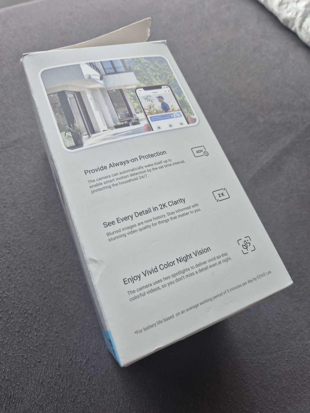 Videocamere: EZVIZ CB3 Smart Home Battery Camera Neu – Nuovo e nell'imballaggio originale da Ruswil venduto da Swissflip 3