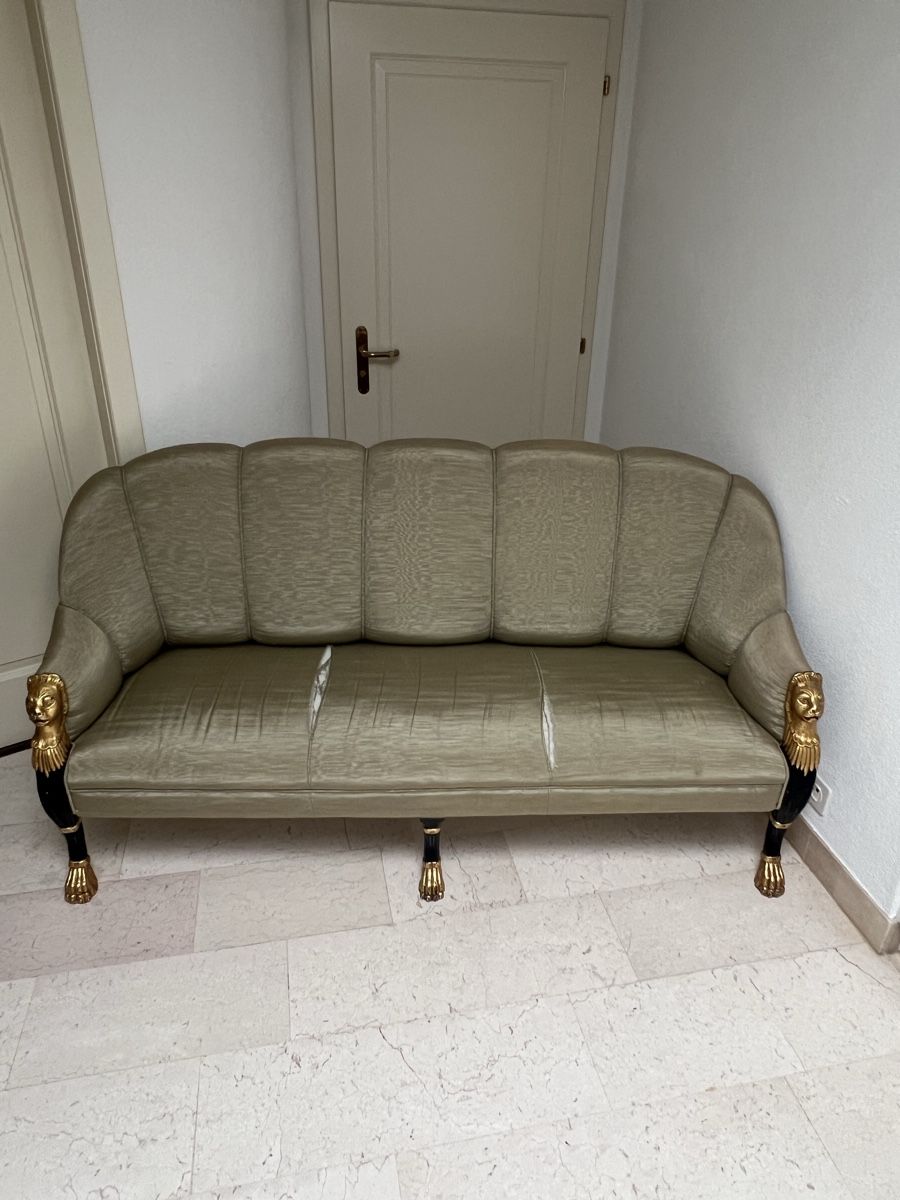 Divani: Canapé 3 places vert amande – Usato da Villeneuve VD venduto da ana_jd9j 1