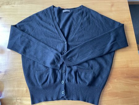 Repeat Strickjacke schwarz Gr. 36
