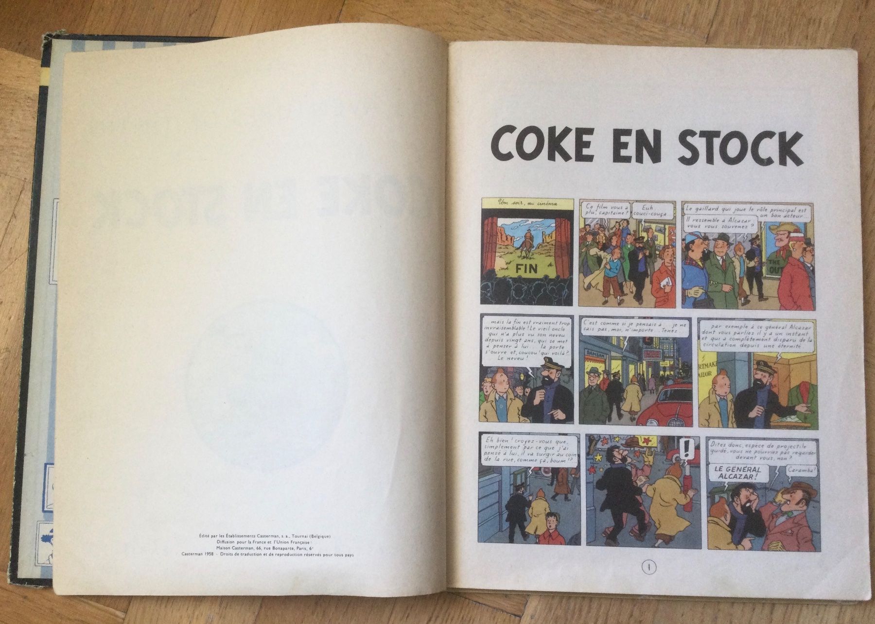 Fumetti: Coke en stock TINTIN – Usato da Yvorne venduto da herjoy 5