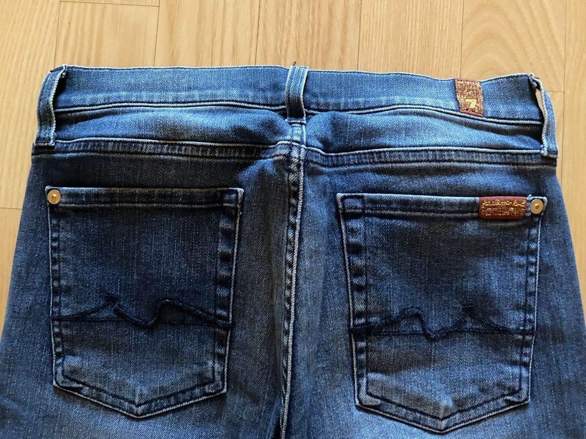 Jeans: Skinny Jeans blau – Usato da Stallikon venduto da shop100 2